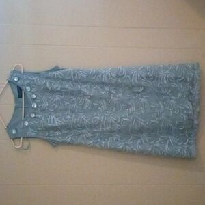 Jessica Howard, blue-green cocktail length evening size 12